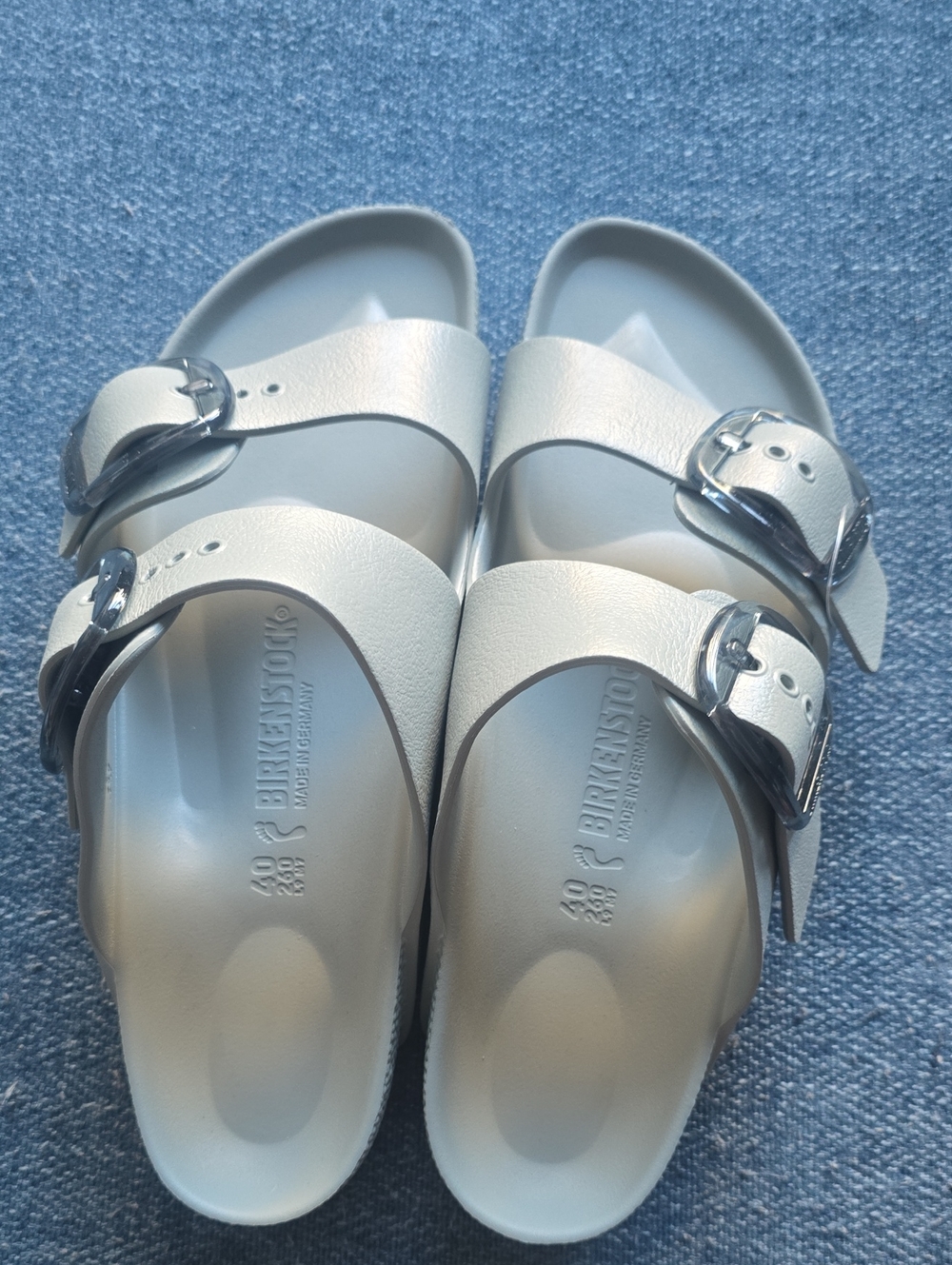 Birkenstock Women's Arizona EVA Sandals, Pure Sage, Size EU 40 US Women's 9/9.5 - Picture 6 of 11